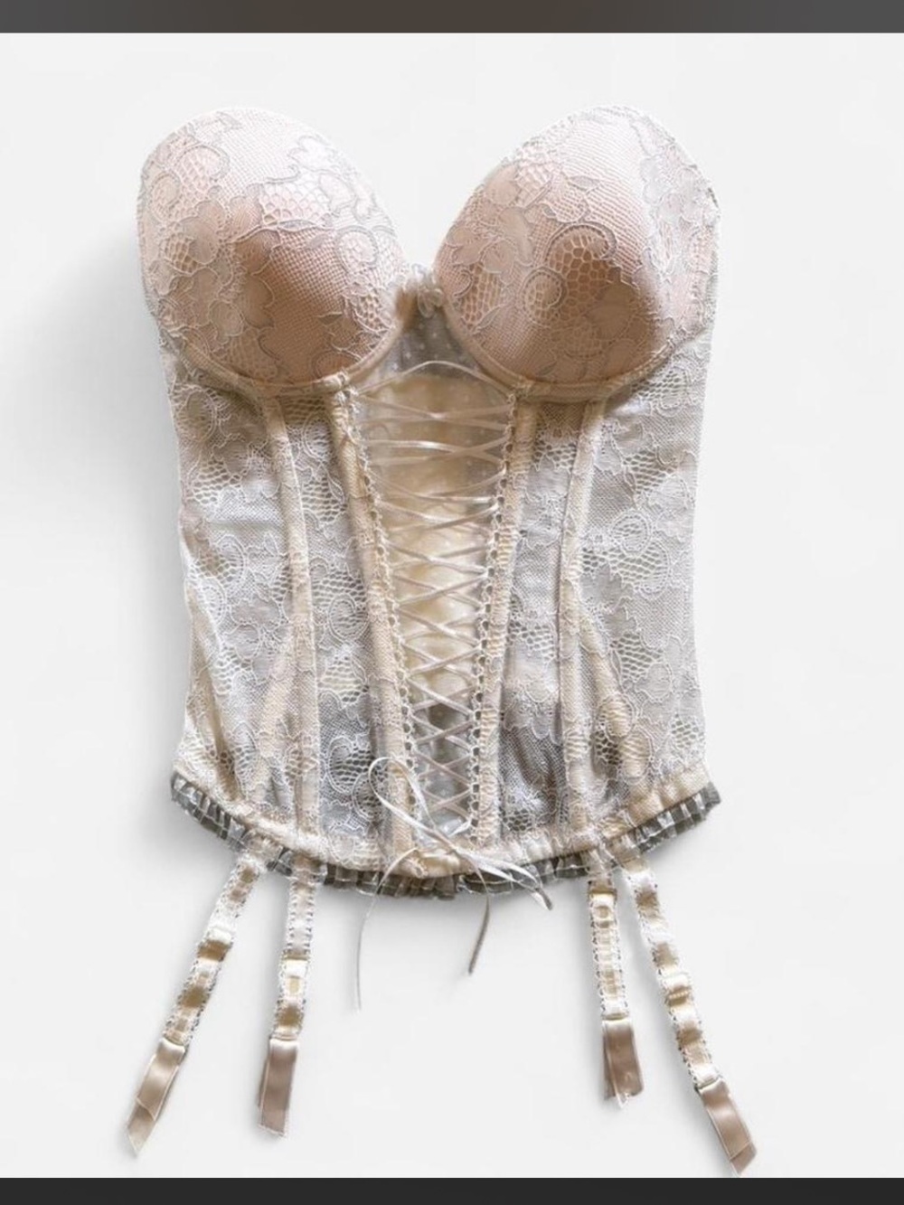 Vintage European Bustier Top <3
